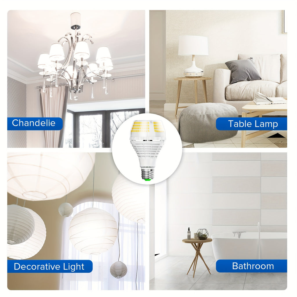 SANSI 6000LM A21 LED Light Bulb - 40 Watts (400 Watts Equiv) Super Ultra Brightness Bulb Non-Dimmable, Safe 25000H Lifespan, E26 Base, 270° Beam Angle, Perfect for Home Office Workshop