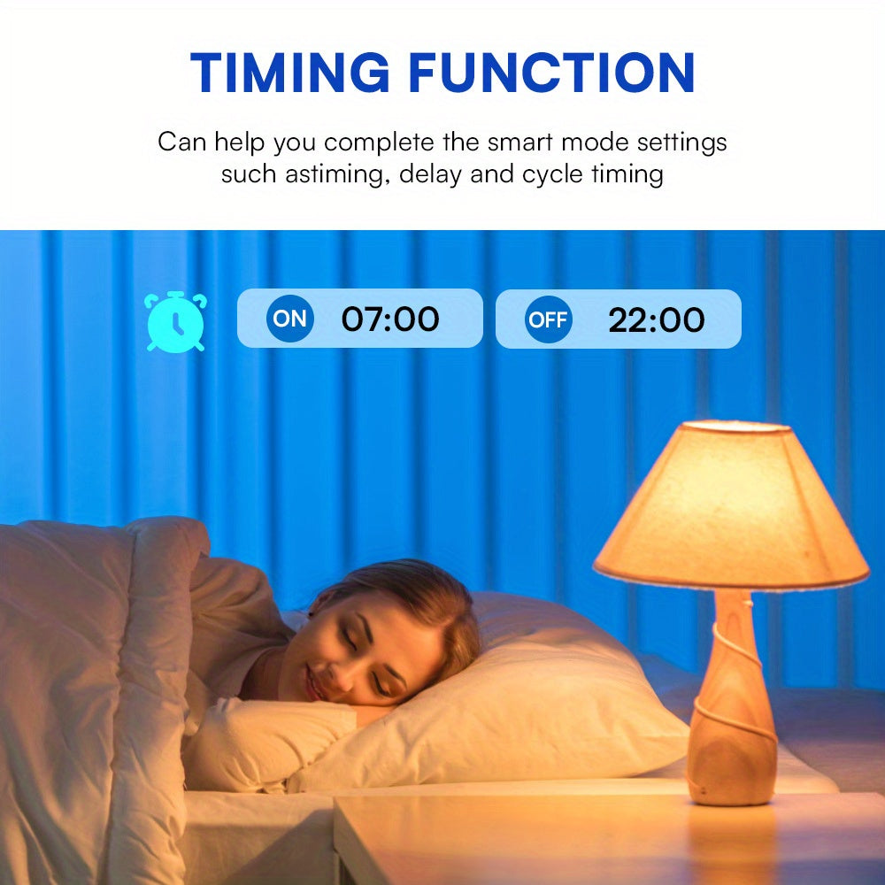 2\u002F4\u002F8\u002F10pcs Smart Bulbs, RGBCW Wi-Fi Color Changing LED Bulbs Compatible with Alexa and Google Home Assistant, A19 E26 9W 800LM Multicolor Bulbs, No Hub Required