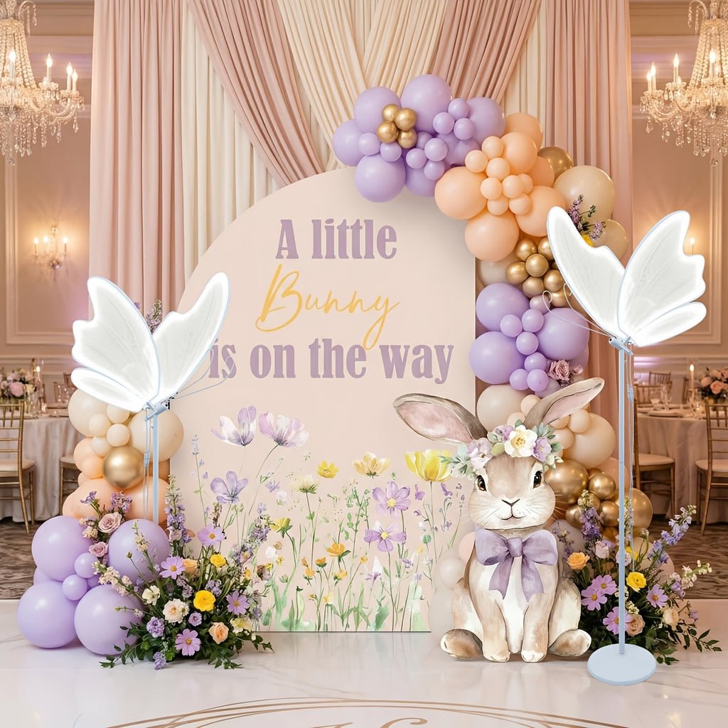 23.62x16.93inch Creative Wedding Butterfly LED Floor Lamp Butterfly Pendant Light Romantic Engagement Anniversary And Wedding Christmas Decoration Selection (2pcs)